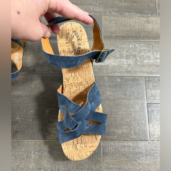 NEW Kork-Ease Tia Leather Platform Sandals - Picture 5 of 10